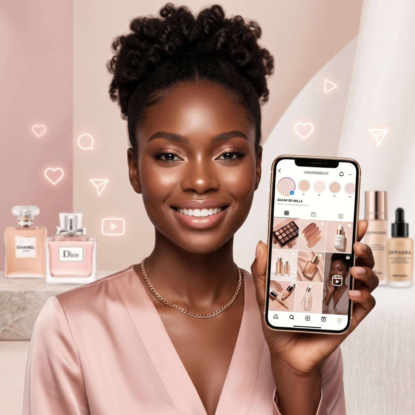 Bazar de Hella sur les réseaux sociaux